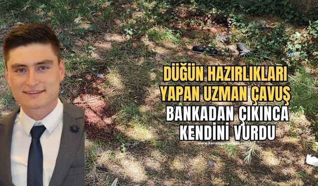 Düğün hazırlığı yapan uzman çavuş; silahla kendini yaraladı