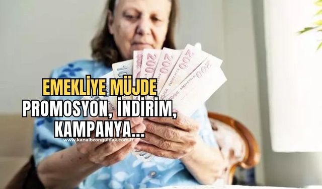 Emekliye promosyon, indirim, kampanya! İmza atıldı, hemen banka ve kredi kartınıza bakın