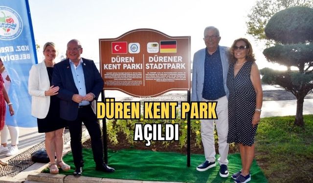 Ereğli’de, Düren Kent Parkı açıldı