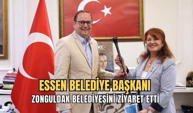 Berran Aydan Essen Belediye Başkanını ağırladı!