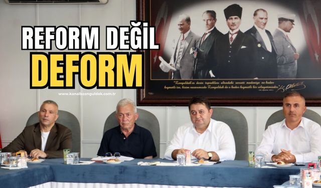 Zonguldak Demokrasi Platformu GMİS’te toplandı