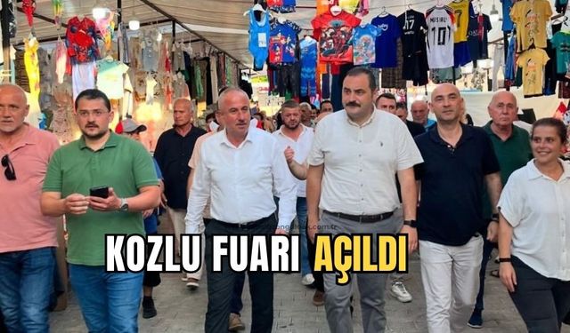 Kozlu'da bir ilk daha gerçekleşti: Kozlu sahilinde fuar açıldı!