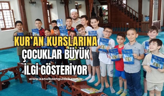 Yaz Kur’an Kursu eğitimleri başladı