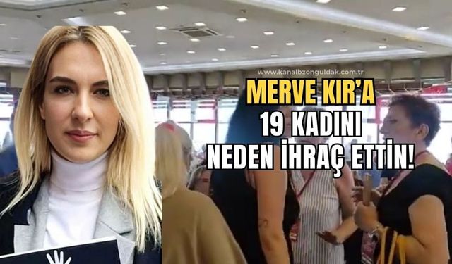 CHP Kadın Kolları kongresinde olay: Merve Kır’ın üstünü yürüdü tepki gösterdi!