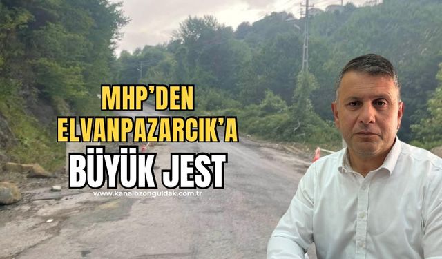 “Söz vermiştik” MHP Elvanpazarcık’ta kolları sıvadı