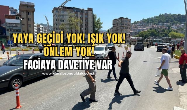 Tehlike var! Önlem, tedbir yok!