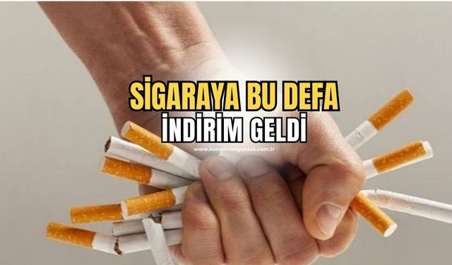 Sigaraya 9 lira zam yapmışlardı bu defa indirim geldi!