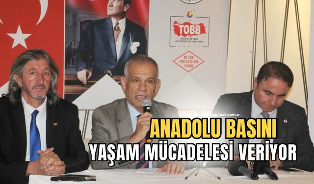 TGF Genel Başkanı Yılmaz Karaca Düzce Gazeteciler Cemiyetinde konuştu!