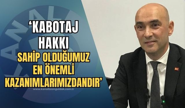 CHP İl Başkanı Dural'dan Denizcilik ve Kabotaj Bayramını kutladı