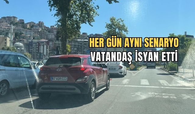 Çevre yolunda çalışmalar devam ediyor! Trafik her geçen gün artıyor