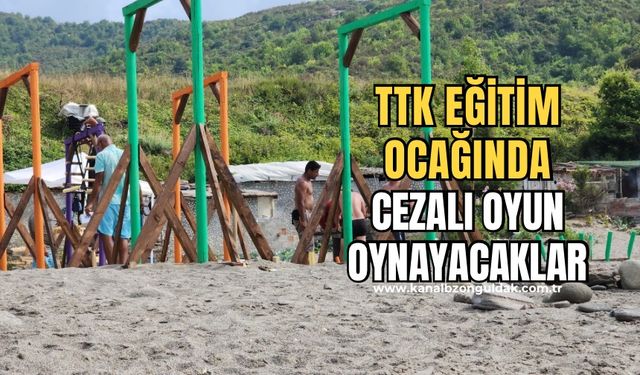 Yarışmacılar geceyi maden ocağında geçirecek