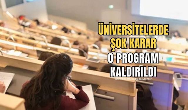 Devlet üniversiteleri için tarihi karar