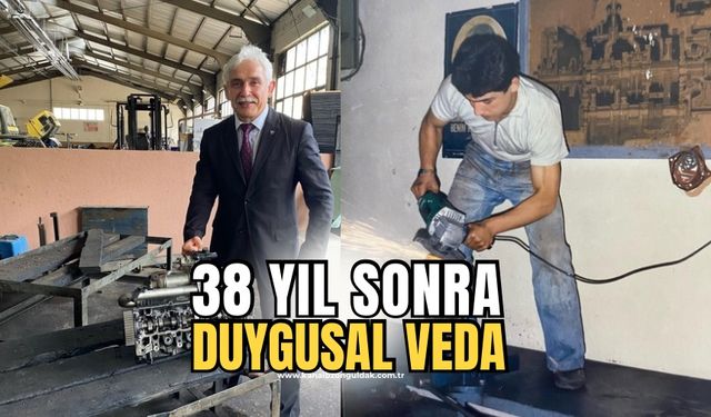 Varol Demirköse’den 38 yıl sonra duygusal veda