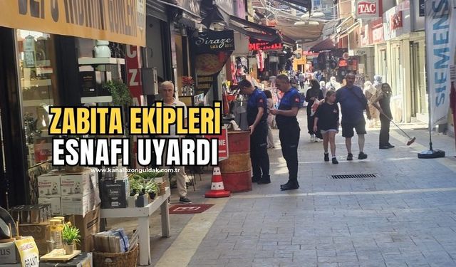 Zabıta ekipleri denetimlerine devam ediyor