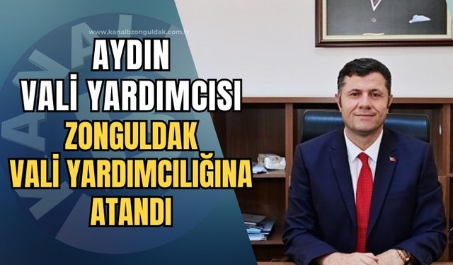 Halil İbrahim Ertekin Zonguldak Vali Yardımcılığına atandı