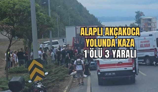 Feci kaza! 1 ölü 3 yaralı