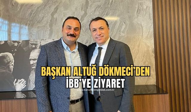 Altuğ Dökmeci Mahalli İdareler Başkanı'nı ziyaret etti