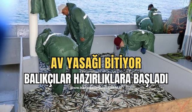 Balıkçılar yeni sezon hazırlıklarına başladı