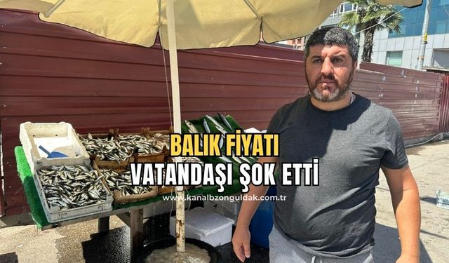 Balık tezgahta yerini aldı