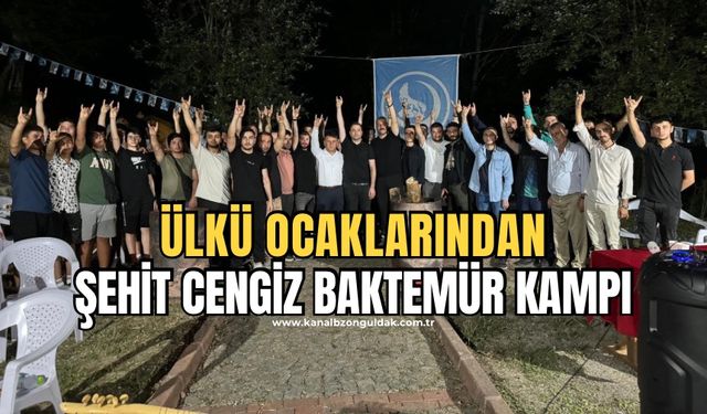 Ülkü Ocaklarından kent ormanında kamp