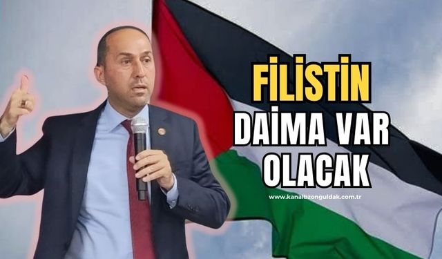 Başkan Erol’dan Filistin’e destek!