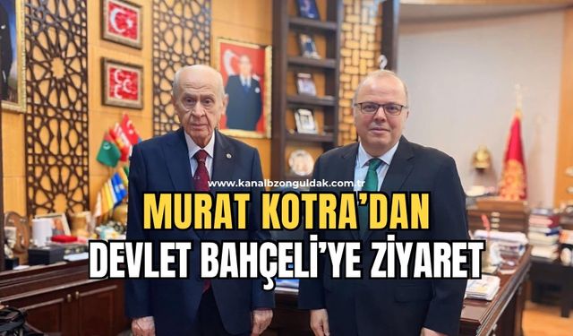 MYK Üyesi Kotra Devlet Bahçeli’yi ziyaret etti