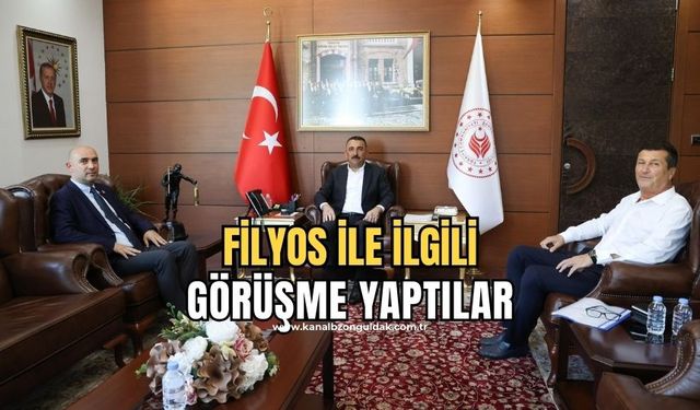 Devrim Dural ve Erol Acar'dan Vali Hacıbektaşoğlu'na ziyaret