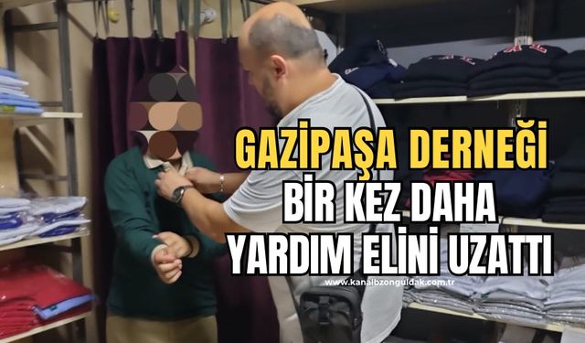 Gazipaşa Yardımlaşma ve Dayanışma Derneği ihtiyaç sahiplerini yalnız bırakmıyor