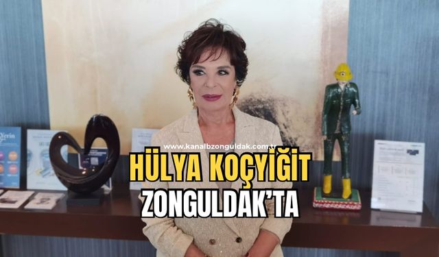 Yeşilçam’ın efsanesi Hülya Koçyiğit Zonguldak’ta