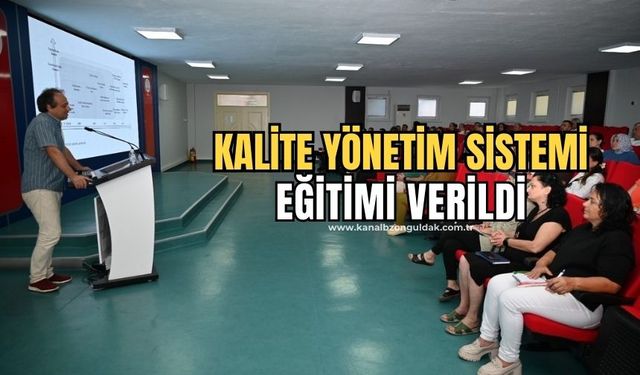 BEUN’da Kalite Yönetim Sistemi temel eğitimi verildi