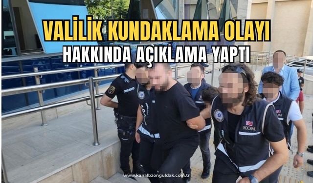 Valilik 4 kişinin tutuklandığı kundaklama olayı ile ilgili açıklama yaptı