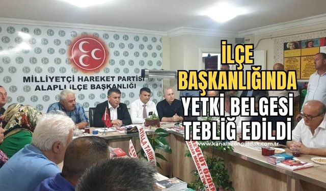 İl Başkanı Öztürk İlçe Başkanlığı'nda