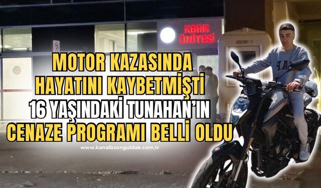 Tunahan Ayvacık’ın cenaze programı belli oldu