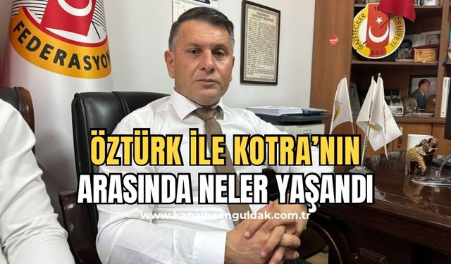 Başkan Öztürk’ten Kotra ile ilgili peş peşe açıklamalar!