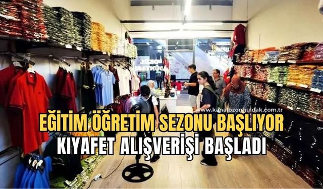 Okullar açılıyor! Kıyafet telaşı başladı