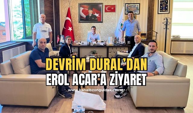 İl Başkanı Devrim Dural Belediye Başkanı Erol Acar’ı