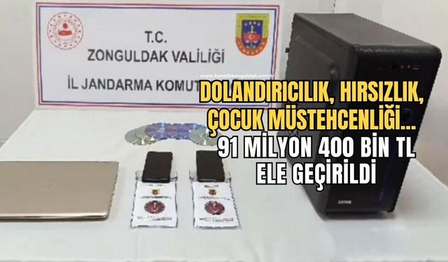 Nitelikli dolandırıcılık ve çocuk müstehcenliği operasyonunda 86 şüpheli yakalandı