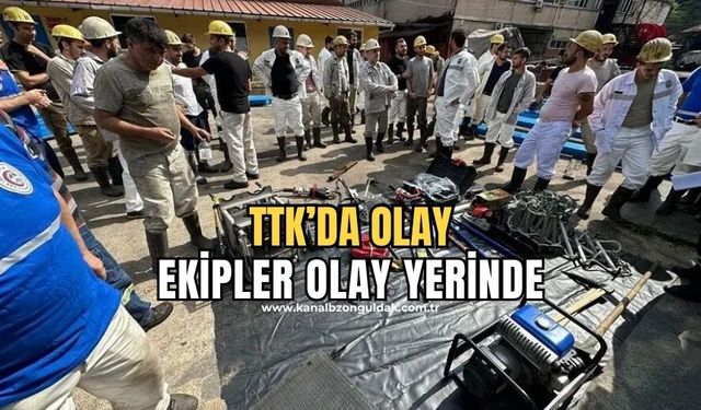 TTK’da hareketli dakikalar: AFAD ekipleri olay yerinde