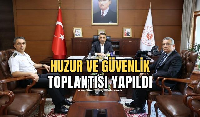 Haftalık İl Güvenlik ve Asayiş Koordinasyon Toplantısı gerçekleştirildi