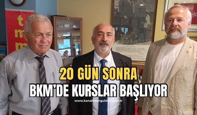 BKM Müdürü Coşkun: Kurs kayıtları 13 Eylül’e kadar devam edecek