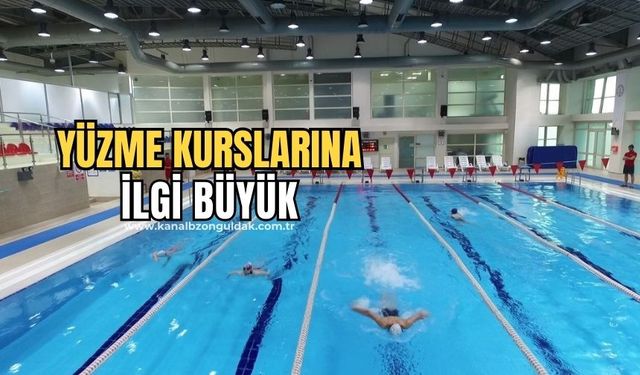 BEUN Yüzme Havuzu’nda Gerçekleştirilen Kurslar Büyük İlgi Görüyor