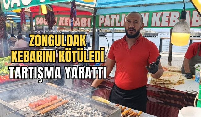 Antepli Kebap ustası Zonguldak kebabını yerden yere vurdu!