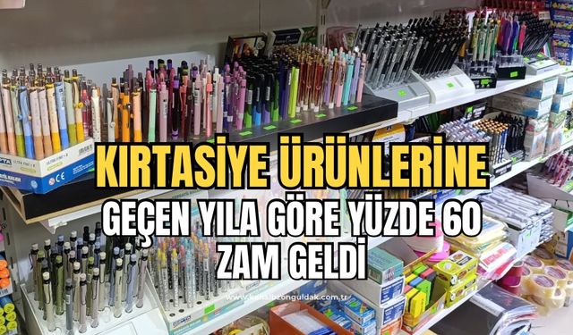 Kırtasiye ürünleri geçen yıla göre yüzde 60 zamlandı!