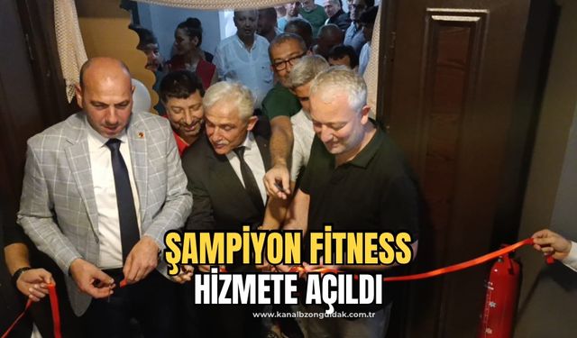 Eski MHP il başkanı ve dünya 3’üncüsü ‘Şampiyon Fitness’ açtı!