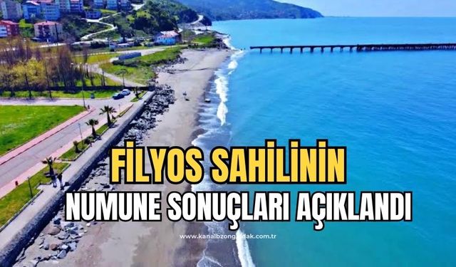 Filyos Sahilinin numune sonuçları açıklandı!