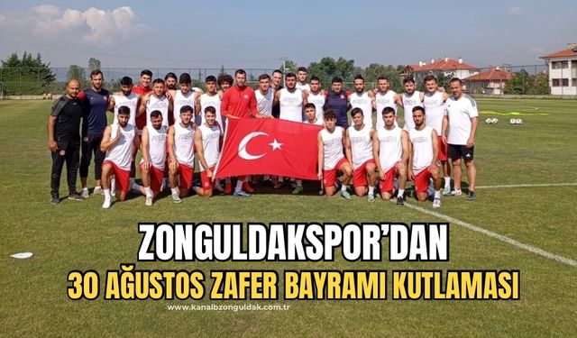 Zonguldakspor 30 Ağustos Zafer Bayramını kutladı