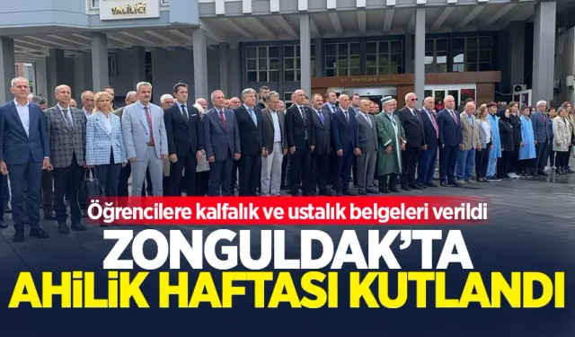 Zonguldak’ta Ahilik Haftası  kutlandı