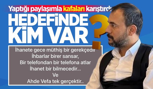 MHP'de paylaşımlar devam ediyor! Bir paylaşımda Mehmet Ali Güldaş'dan geldi