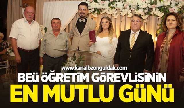 BEÜ Öğretim Görevlisinin en mutlu günü