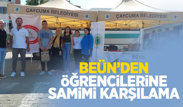 BEUN, öğrencilerini havalimanı ve otobüs terminallerinde karşıladı